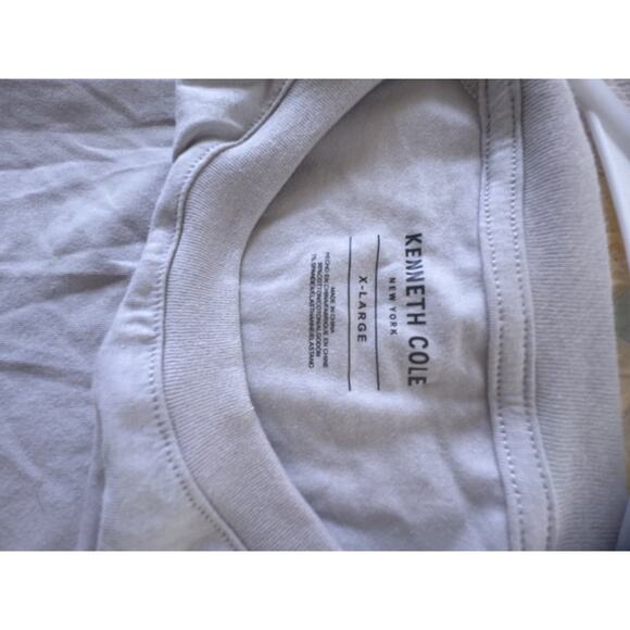 Kenneth Cole Men's Mobility Knit Crew Neck Shirt Slim Fit Lightweight Stretch XL - Picture 2 of 3